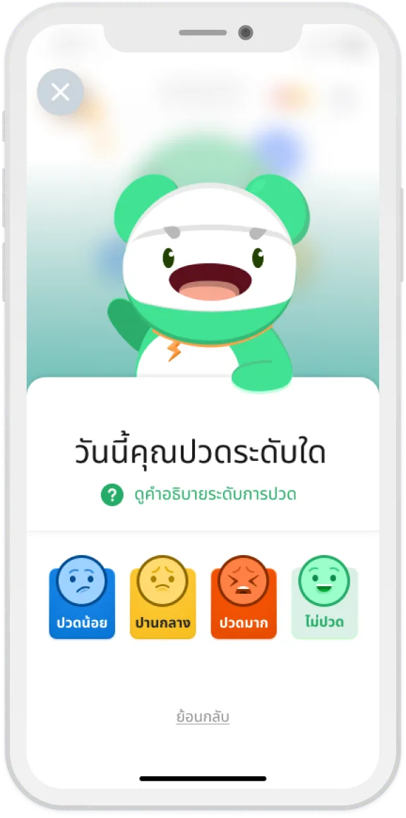 บันทึกอาการปวด
